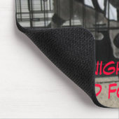 "Elke hond heeft zijn dag maar de nachten... Muismat (Hoek)