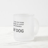 Elke Hond Matglas Koffiemok (Voorkant rechts)