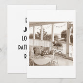 ELKE HUISPARTY OF FEESTJE UITNODIGING (Voorkant / Achterkant)