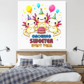 Elke Jaar Sweetser Worden Canvas Afdruk (Insitu (Slaapkamer))