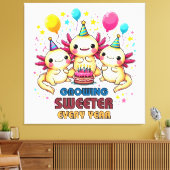 Elke Jaar Sweetser Worden Canvas Afdruk (Insitu (Woonkamer))