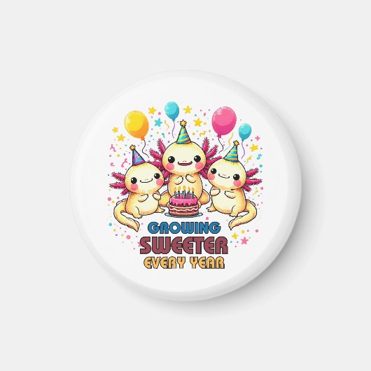 Elke jaar zoeter  magneet (Voorkant)