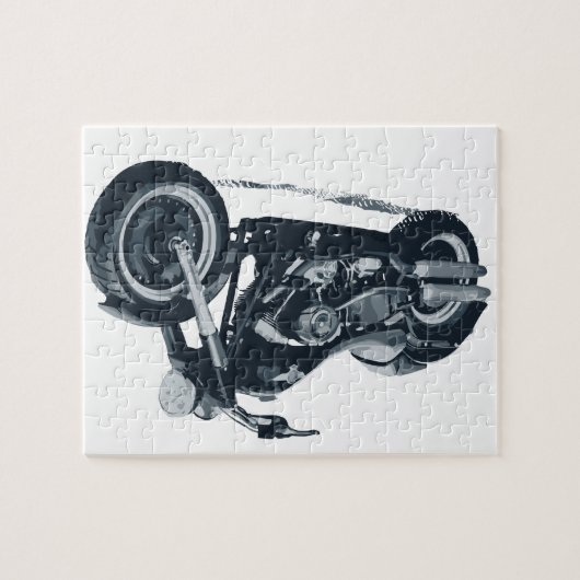 Elke jongen houdt van een Amerikaanse Fat Blue-mot Legpuzzel (Horizontaal)