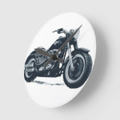 Elke jongen houdt van een Amerikaanse Fat Blue-mot Ronde Klok (Hoek)