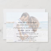 ELKE Jubileum 2 Foto Proost Zwart & Wit Party Kaart (Achterkant)