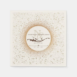 ELKE Jubileum Elegante Monogram servet