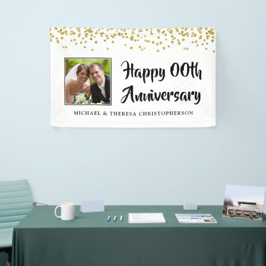 Elke Jubileum Gold Confetti Spandoek (Beurs)