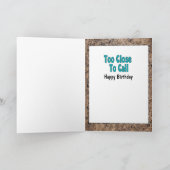 Elke Kaart van de Age Funny Birthday voor hem (Binnen)