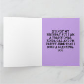 ELKE KAART VAN DE OCCASION FLIRTY (SPANK ME) HEEFT (Binnen)