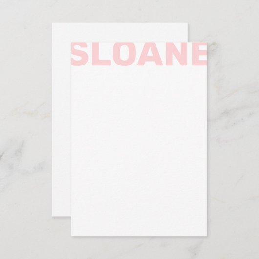 Elke Kaart voor kleurblokkering op maat (Voorkant / Achterkant)