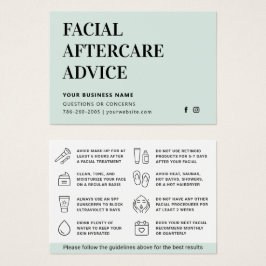 Elke Kaart voor kleurloos nazorgadvies