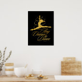 Elke kans om te dansen poster (Keuken)