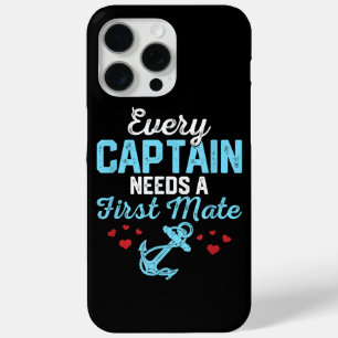 Elke kapitein heeft een eerste stuurman nodig iPhone 15 pro max hoesje