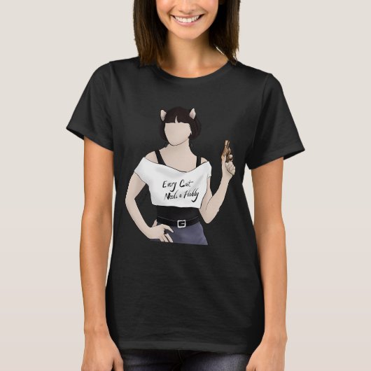Elke Kat Heeft Een Hobby T-shirt (Voorkant)