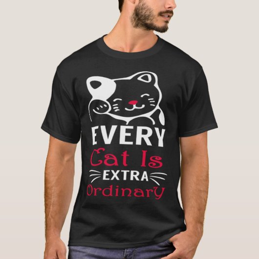 Elke kat is buitengewoon t-shirt (Voorkant)