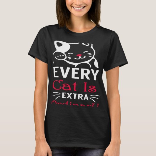 Elke kat is extra gewoon t-shirt (Voorkant)
