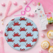 Elke keer dat Crab Fest kleur verandert Papieren Bordje (Feest)