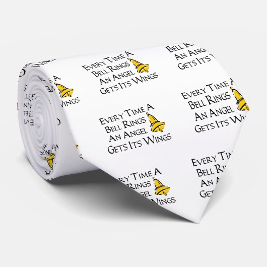 Elke keer dat een Bell Rings Stropdas (Opgerold)