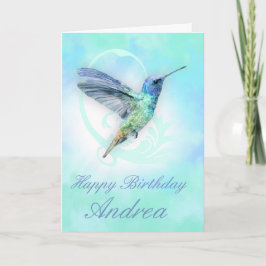 Elke keer dat er een aangepaste Hummingbird-Wenska Kaart