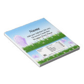 Elke keer dat er een Snoep met schuifbalken wordt Notitieblok (Schuin)