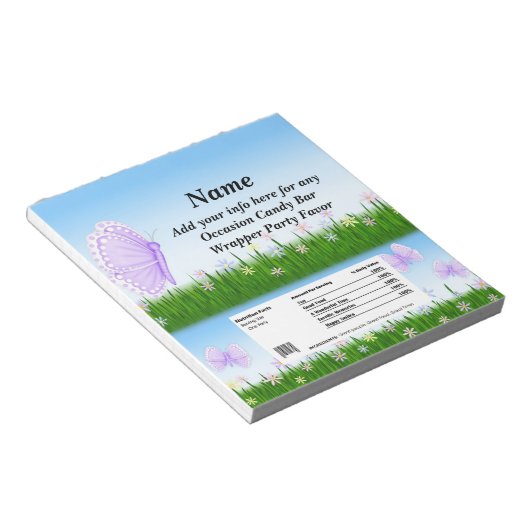 Elke keer dat er een Snoep met schuifbalken wordt Notitieblok (Schuin)