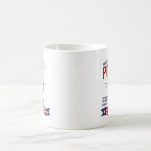 Elke keer dat je niet bidt, is er een patriottisch koffiemok (Center)