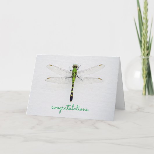 Elke keer dat u met Dragonfly feliciteert Kaart (Voorkant)
