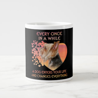 Elke keer een keer een hond in Yorkshire Lover Grote Koffiekop