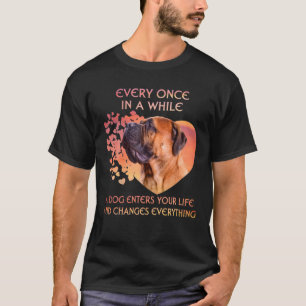 Elke keer in A terwijl een Bullmastiff u LIF ingaa T-shirt