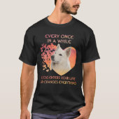 Elke keer in één keer komt een berger blanc suisse t-shirt (Voorkant)