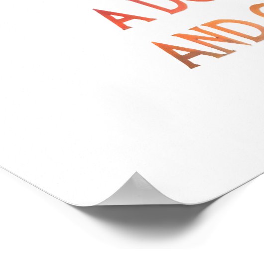 Elke keer in een tijd dat een hond je leven ingaat poster (Hoek)