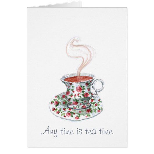 Elke keer is de tijd thee (Voorkant)