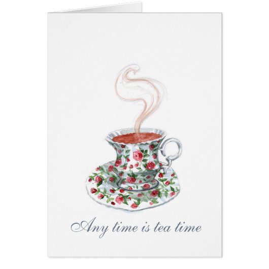 Elke keer is de tijd thee (Voorkant)