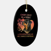 Elke keer tijdens het gebruik van Dog voert u uw L Keramisch Ornament (Rechts)