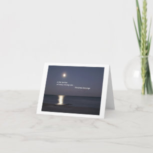 Elke Kerstmis van de Ster van de Avond Feestdagen Kaart