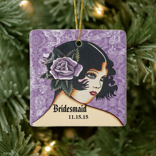 Elke kerstversiering met kleurweddenschap keramisch ornament (Boom)