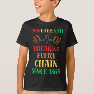 Elke keten doorbreken sinds 1865 Vrouwen Mannen Ju T-shirt