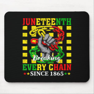 Elke keten sinds 1865 Vrouwen Mannen Juneteenth Fr Muismat