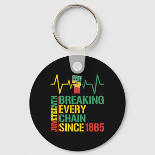 Elke ketting breken sinds 1865 Black History 3 Sleutelhanger