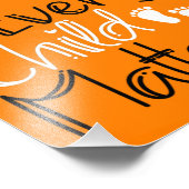 Elke kinderzaak, Oranje Oranje dag Foto Afdruk (Hoek)