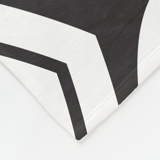 Elke kleur Abstract Diamond MCM Pattern Fleece Deken (Hoek)