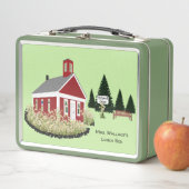 Elke kleur Achtergrond Schoolhouse van leraar Leer (In situ)