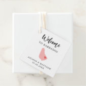 Elke Kleur Barbados WeduwWelkomsttas Bedankjes Labels (In situ)