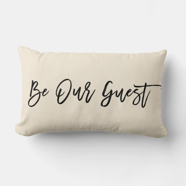 ELKE KLEUR - Be Our Guest Kussen (Voorkant)