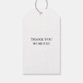 Elke kleur Bedankt Een bundeltje cadeautje Label,  Cadeaulabel (Achterkant)