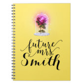 ELKE KLEUR betoverd verhalenboek Red Rose Future M Notitieboek (Voorkant)