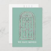 ELKE KLEUR - Briefkaart voor aankondigingen van de (Voorkant / Achterkant)