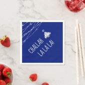 Elke kleur Chrismukkah Tree Schattige Challah La L Servet (Insitu)