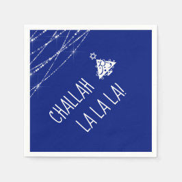 Elke kleur Chrismukkah Tree Schattige Challah La L Servet