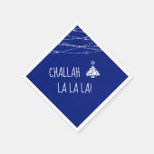 Elke kleur Chrismukkah Tree Schattige Challah La L Servet (Hoek)